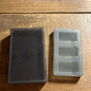 Gameboy advance storage game holder